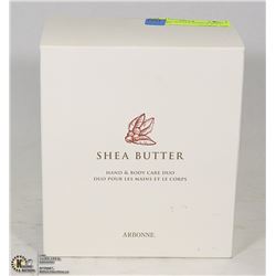 NEW SHEA BUTTER HAND & BODY CARE SET