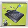 Image 1 : WACOM BAMBOO FUN TABLET WITH USB CORD AND DVD DISK