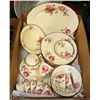 Image 1 : BOX W/30-PC ROYAL SWAN DISHWARE WITH