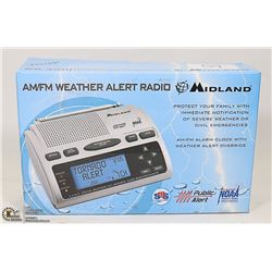 MIDLAND - WR 300 AM/FM WEATHER ALERT RADIO