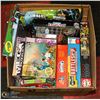 Image 1 : BOX OF GAMES AND PUZZLES