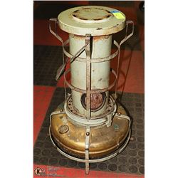 ALADDIN BLUE FLAME HEATER WITH BRASS BASE