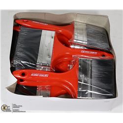 LOT OF 12 NEW 4" PAINT BRUSHES