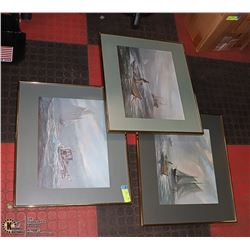 3 MARITIME THEMED DEGARTHE PRINTS