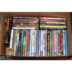 BOX OF FAMILY DVD MOVIES