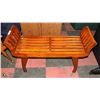 Image 1 : TEAK BENCH SEAT
