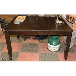 DINING ROOM TABLE- WITH REMOVABLE LEAF