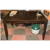 Image 1 : DINING ROOM TABLE- WITH REMOVABLE LEAF