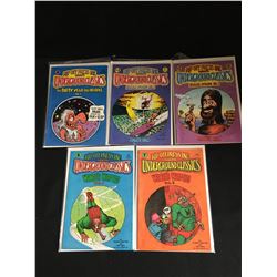 UNDERGROUND CLASSICS COMIC BOOK LOT (RIP OFF PRESS INC.)