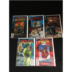 DC COMICS BOOK LOT (ACTION COMICS, MAN-BAT...)