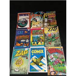 COMIC BOOK LOT (ZAP, REID FLEMING...)