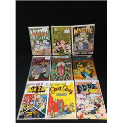 COMIC BOOK LOT (BIZARRE SEX, CONSPIRACY CAPERS...)