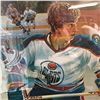 Image 2 : RARE 1980 PRINT TITLED WAYNE GRETZKY by Brent Lynch in Original OILERS Colors (22x28)