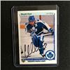 Image 1 : WENDEL CLARK SIGNED 1990-91 UPPER DECK HOCKEY CARD