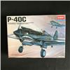 Image 1 : 1:48 SCALE ACADEMY P-40C UNASSEMBLED MODEL KIT