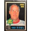 Image 1 : 1970-71 O-Pee-Chee #238 Gordie Howe All Star First Team 1969-70