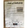 Image 2 : JERRY GARCIA SIGNED CUT PHOTO DISPLAY (PSA/ DNA LOA)