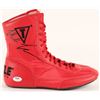 Image 1 : Mike Tyson Signed Title Boxing Shoe (PSA COA)