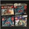 Image 1 : LEGO SEALED POLYBAG LOT (SPIDER-MAN, NINJAGO...)