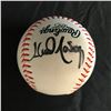 Image 2 : JESSE BARFIELD & LLOYD MOSEBY SIGNED BASEBALL (JSA COA)