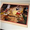 Image 2 : Snow White and the Seven Dwarfs 1994 Commemorative Lithograph Framed