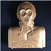 Image 1 : Star Wars C-3PO C3PO Action Figure Carry Collector Case 1993 Kenner Electronic