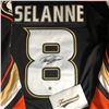 Image 2 : TEEMU SELANNE SIGNED DUCKS JERSEY (FRAMEWORTH COA)