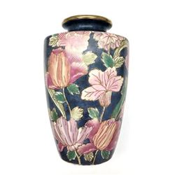 Beautifully Hand Painted Asian Floral Vase