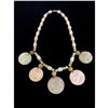 Image 1 : Jade Beaded 5 Zodiac Medallion Necklace