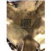 Image 5 : Large Two-Handled Foo Dog & Dragon Decorated Lion Footed Brass Censor