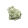 Image 2 : Sitting Good Luck Green Stone Frog