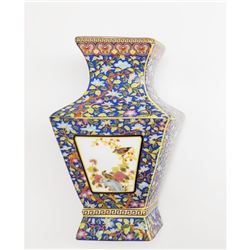 Awe Inspiring Handmade Painting Cloisonne Porcelain Vase