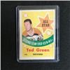 Image 1 : 1969 O-PEE-CHEE #218 Ted Green All Star
