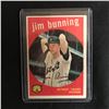 Image 1 : 1959 TOPPS #149 JIM BUNNING