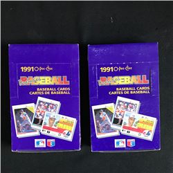 1991 O-PEE-CHEE PREMIER BASEBALL CARDS BOX LOT