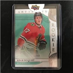 2019-20 Upper Deck Artifacts Adam Boqvist Rookie Redemption 678/999