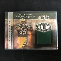 2001 Playoff Honors Robert Ferguson Rookie Premiere Gems Event-Worn Jersey