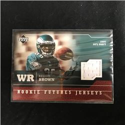 2005 Upper Deck Futures Jerseys Reggie Brown #RF-RE Rookie