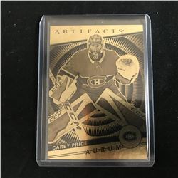 2018-19 UD ARTIFACTS AURUM CAREY PRICE #A-31