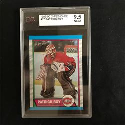 1989-90 O-PEE-CHEE #17 PATRICK ROY (9.5 NGM)