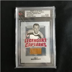 2006-07 ITG LEGENDARY CAPTAINS SILVER MILT SCHMIDT 07/25