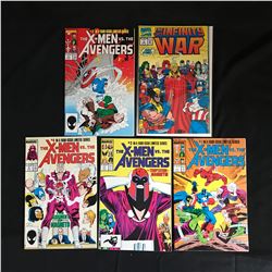 The X-MEN vs. The AVENGERS COMIC BOOK LOT (MARVEL COMICS)