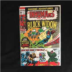AMAZING ADVENTURES The INHUMANS and the BLACK WIDOW #4 (MARVEL COMICS)