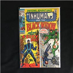 AMAZING ADVENTURES The INHUMANS and the BLACK WIDOW #5 (MARVEL COMICS)