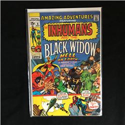 AMAZING ADVENTURES The INHUMANS and the BLACK WIDOW #6 (MARVEL COMICS)