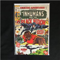 AMAZING ADVENTURES The INHUMANS and the BLACK WIDOW #7 (MARVEL COMICS)