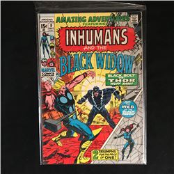 AMAZING ADVENTURES The INHUMANS and the BLACK WIDOW #8 (MARVEL COMICS)