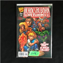 HEROES REBORN The RETURN 1-4 (MARVEL COMICS)