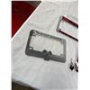 Image 2 : Lot of 3 Motorcycle License Plate Covers