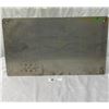 Image 2 : Vintage Munck Crane Load Sign 12 1/2" x 21 1/2"